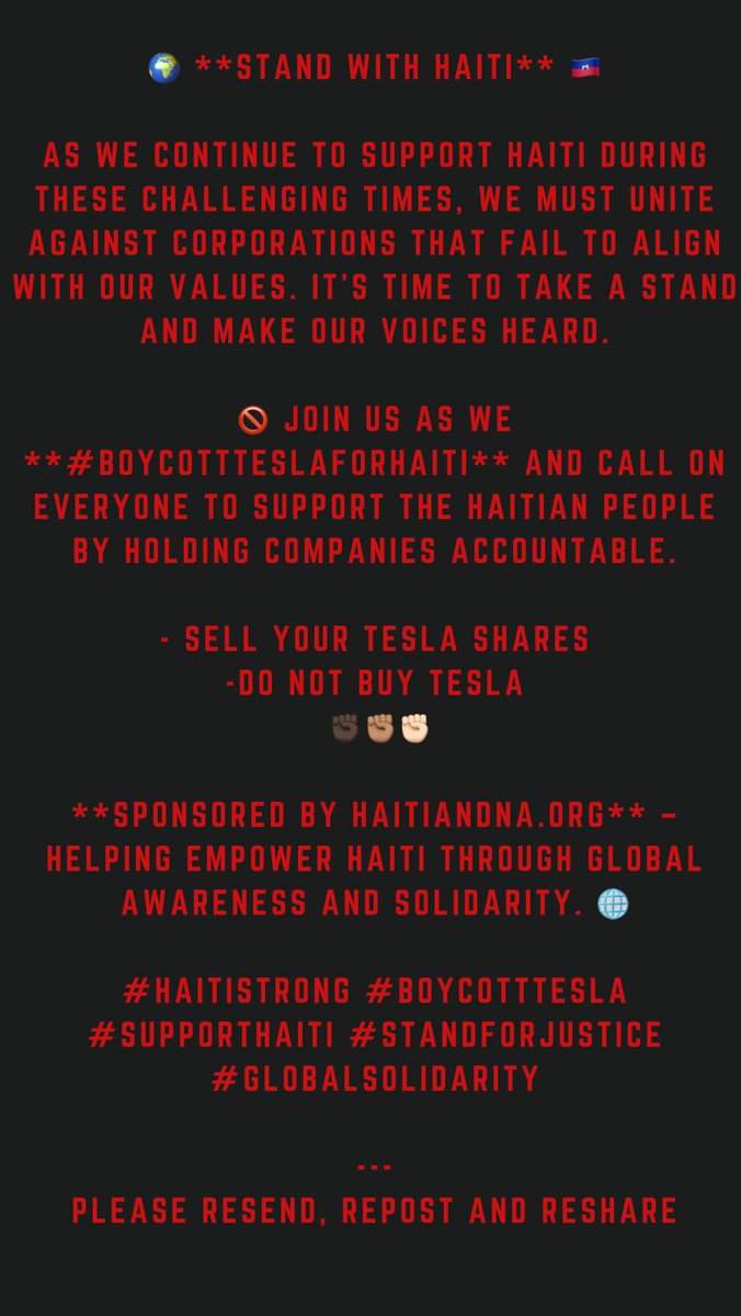 HaitianDNA's tweet photo. @KamalaHarris @elonmusk @carelpedre @marclamonthill 
( Please repost, reshare…) https://t.co/9c2Tls42IQ
