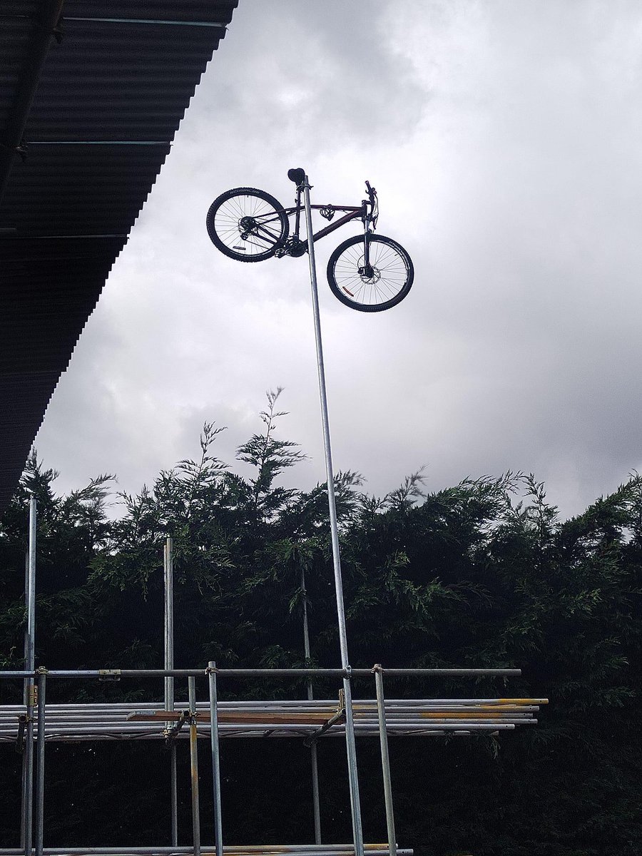 Mr_DrinksOnMe's tweet photo. "Where do you think is the safest place to leave my bike?"

"Don't worry fam, I've got you." https://t.co/VjeYL1OKH8