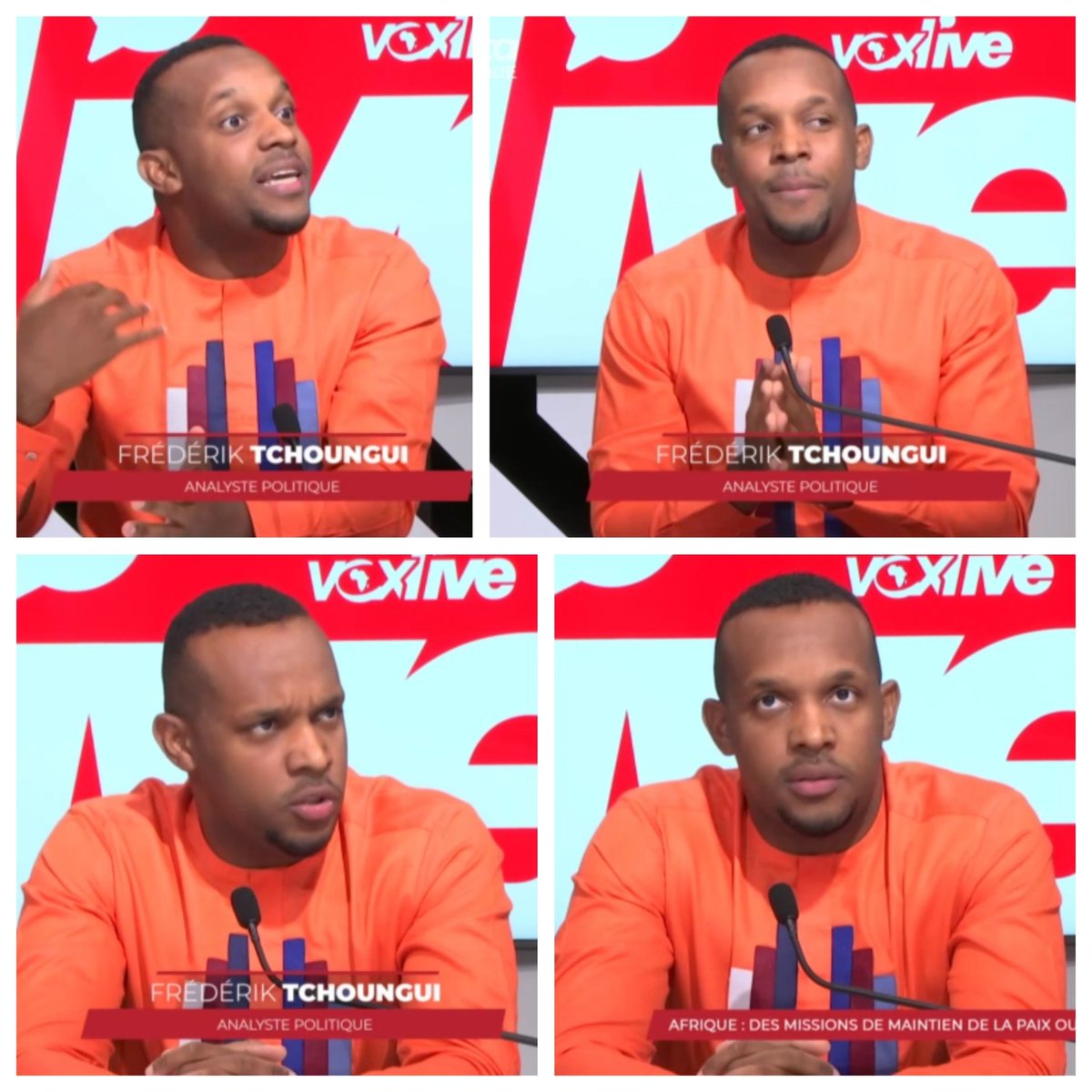 J'ai été l'invité de Vox Africa pour parler de la paix et de la sécurité sur le continent Africain.

C'était l'occasion pour moi de rappeler que la Paix et la stabilité sur notre continent ne se fera que par la volonté des Africains.

#Politique #Media #TV #Voxlive #A