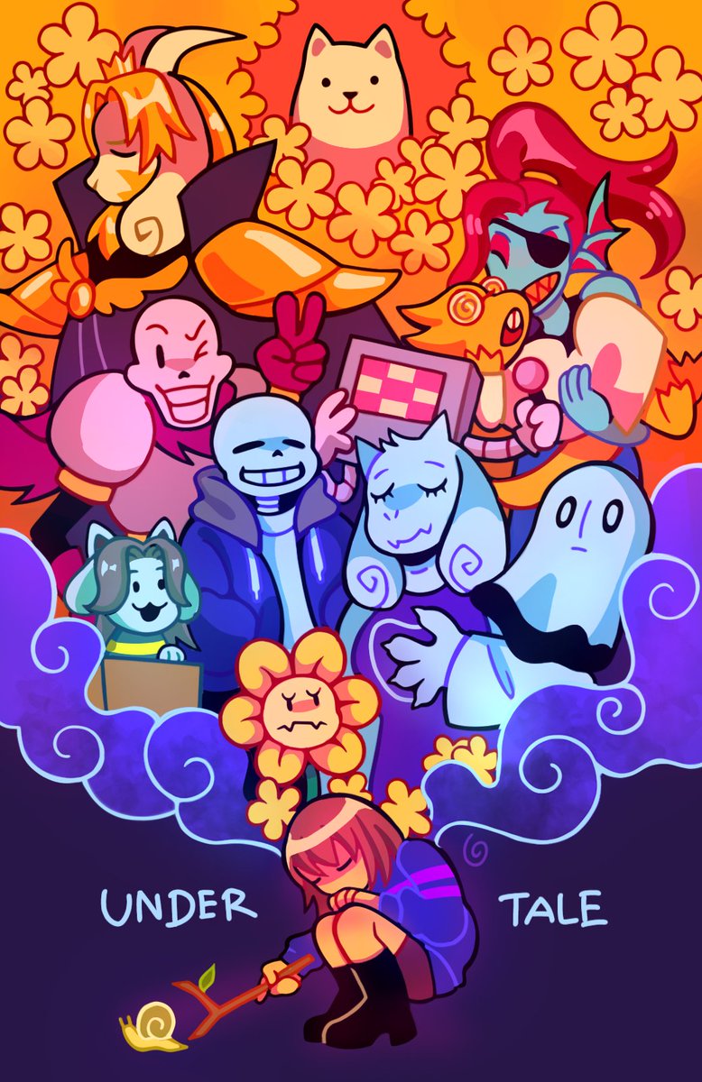 GhostBento's tweet photo. Happy Birthday, Undertale!
#undertale #Undertale9thAnniversary https://t.co/VVxeoRRV7T