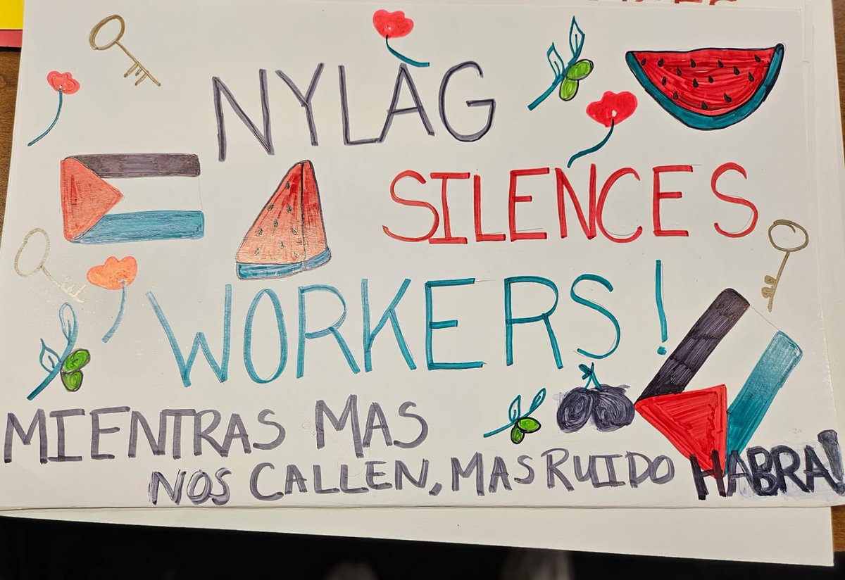ABetterNYLAG's tweet image. The signs for the 9/17 lunchtime picket are fire!!! Don't forget to come through Tuesday, 1pm outside NYLAG's office at 100 Pearl Street!! 🍉🔥🍉🔥