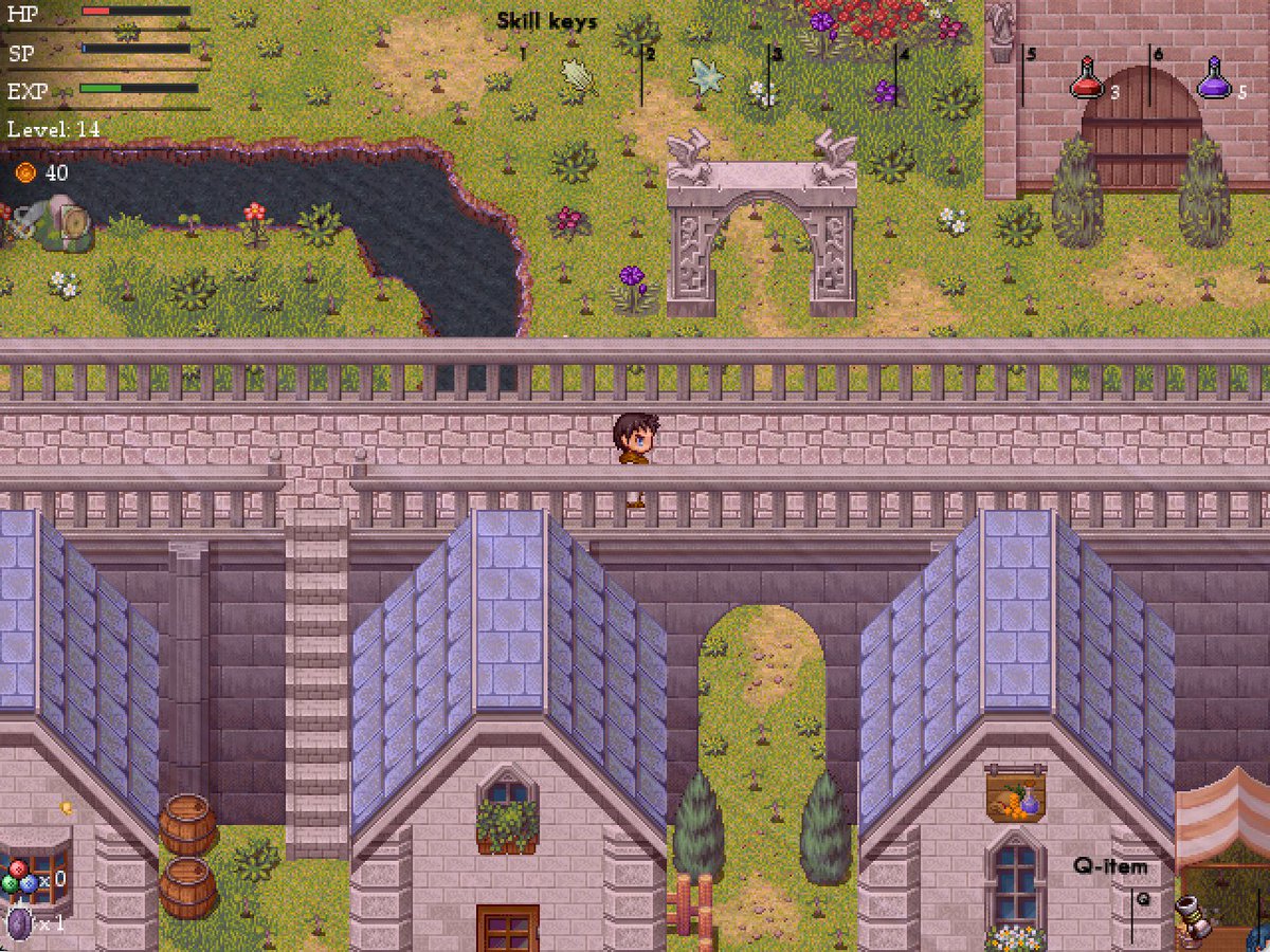 Twell_rpg's tweet photo. Angelin Town, a place where you can start multiple dungeons.
https://t.co/b3DC8tHMSZ
#screenshotsaturday #freesteamgames #rpgmaker #pixelart #twell #indiedev #IndieGameDev #indiegames https://t.co/mz64mGrJBW
