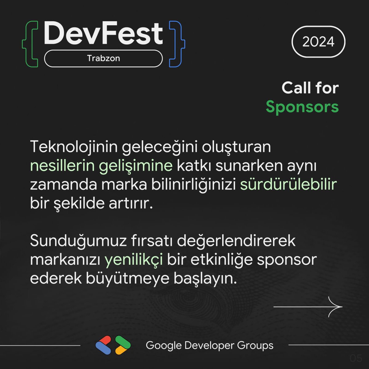 gdgoncampusktu's tweet image. Değişen dünya hakkında bilgi sahibi olmak bu dünyanın geliştiricileri ile birlikte olma şansı ise sadece 1 mail uzağınızda 💌 

Sponsorluk dosyamız: lnkd.in/dugfm4NT

❗️ Daha fazlası için takipte kalın

#devfest #callforsponsor #gdgroups #gdgtrabzon #devfesttrabzon&quot;