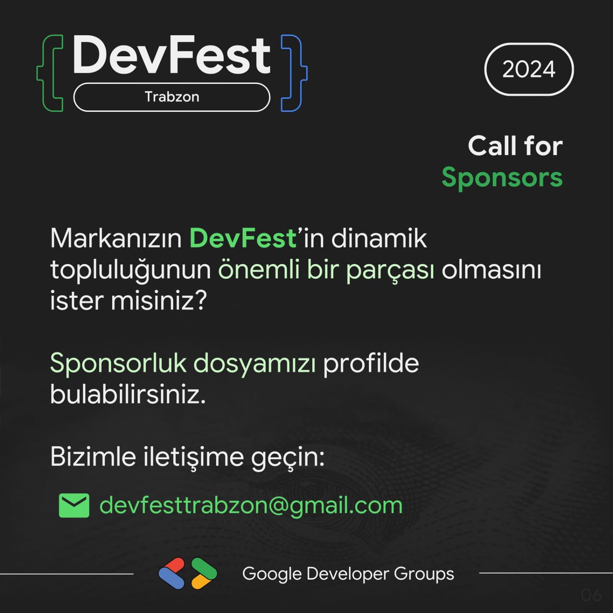 gdgoncampusktu's tweet image. Değişen dünya hakkında bilgi sahibi olmak bu dünyanın geliştiricileri ile birlikte olma şansı ise sadece 1 mail uzağınızda 💌 

Sponsorluk dosyamız: lnkd.in/dugfm4NT

❗️ Daha fazlası için takipte kalın

#devfest #callforsponsor #gdgroups #gdgtrabzon #devfesttrabzon&quot;