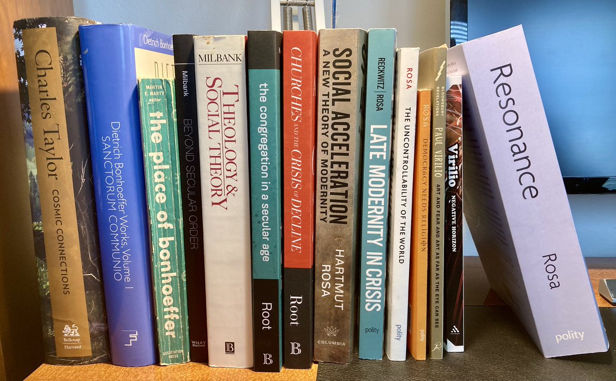 Last push to finish my own small contribution to next week’s conference at the <a href="/TheBarthCenter/">The Barth Center</a> engaging the work of sociologist Hartmut Rosa for theology. I’m sure there’s still time to register to join in online or in person. 

barth.ptsem.edu/hartmut-rosa/
