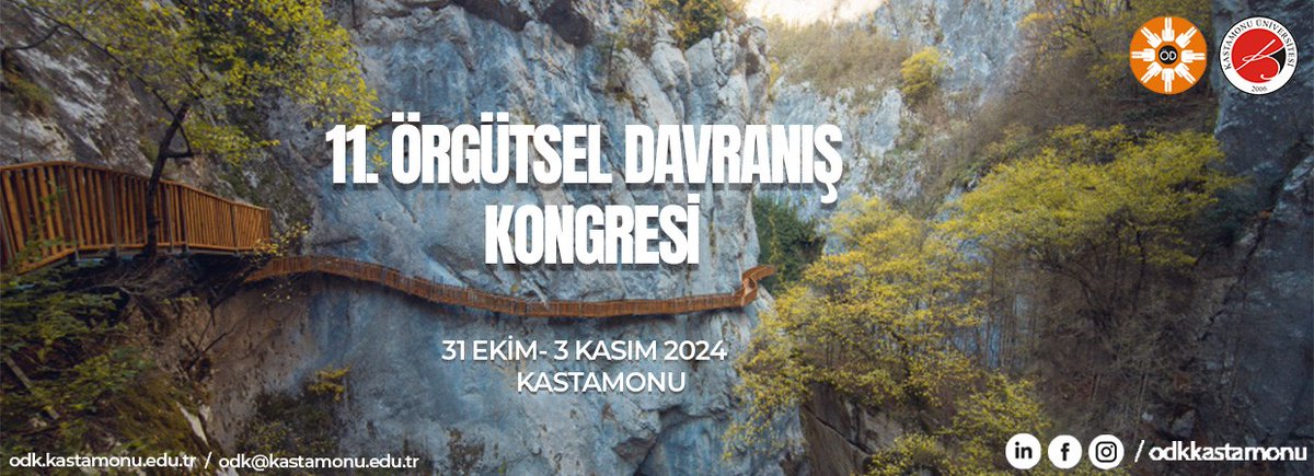 ku_iibf's tweet photo. Fakültemiz İşletme Bölüm Başkanı Prof. Dr. Aysun Kanbur tarafından Kongre Dönem Başkanlığı yürütülen "11. Örgütsel Davranış Kongresi" 31 Ekim-3 Kasım 2024 tarihinde Kastamonu Üniversitesi ev sahipliğinde gerçekleştirilecektir. https://t.co/nh8MUay8hl