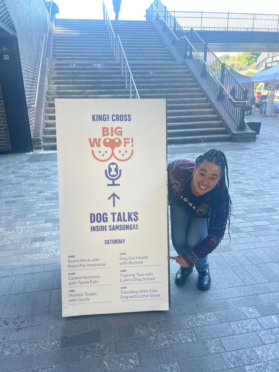 ᴰʳ Bushra (she/her) 🇵🇸 🇪🇺 (@bushybio) on Twitter photo I'll be giving a talk on the canine microbiome at #BigWoof this weekend 🐶
Come find me at #KingsCross #CoalsYard to learn about your pup's gut!! I'll be giving a talk on the canine microbiome at #BigWoof this weekend 🐶
Come find me at #KingsCross #CoalsYard to learn about your pup's gut!!