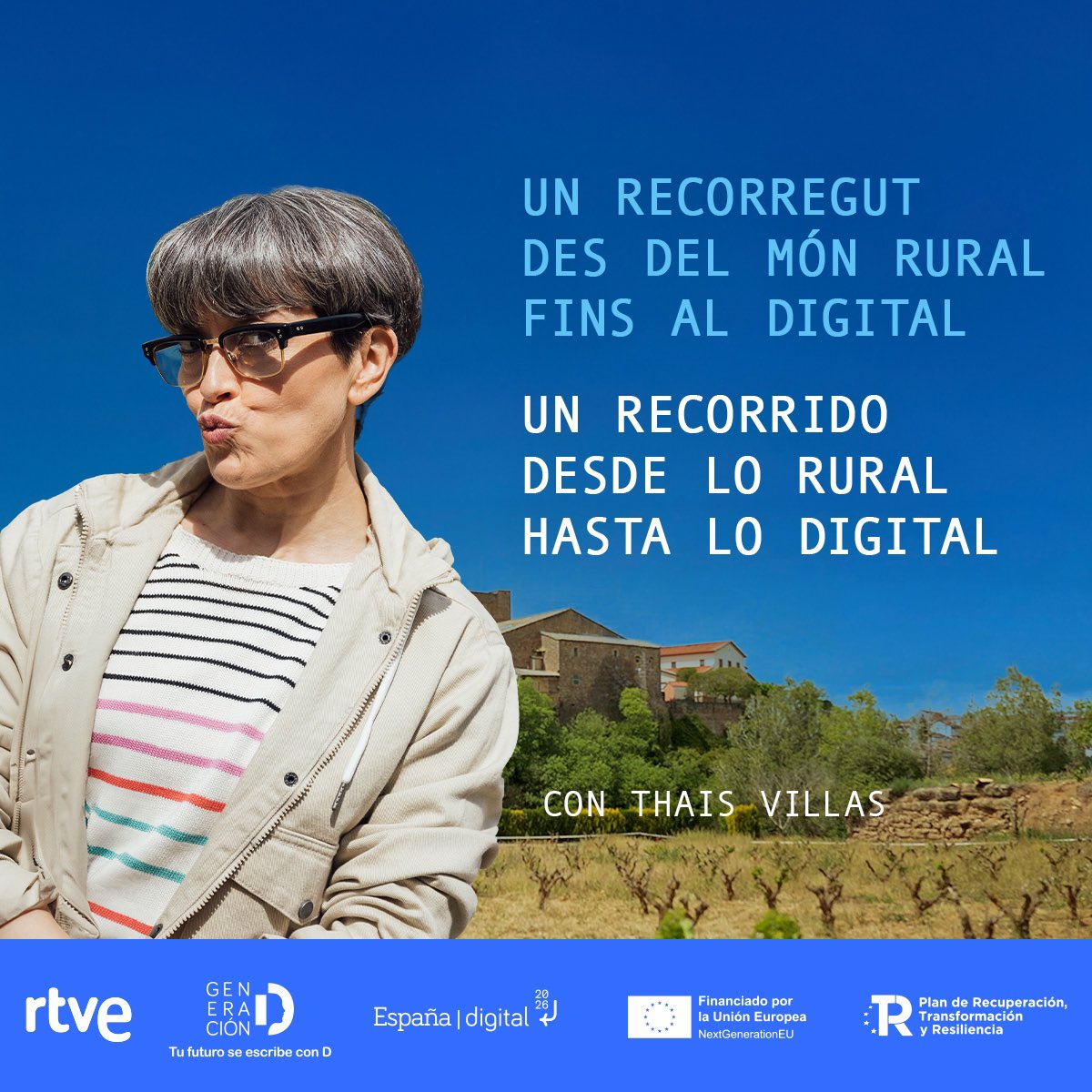 GeneracionD_es's tweet image. ¿Cuál es la solución para la brecha digital entre generaciones? ¿Quieres conocer a Eva, la primera Inteligencia Artificial en catalán? 🤖

¡No te pierdas #EnRouter este domingo 15 de septiembre a las 14:15 h en @la2_tve (desconexión de Cataluña) y en @rtveplay! 

⏰ ESTAMOS…