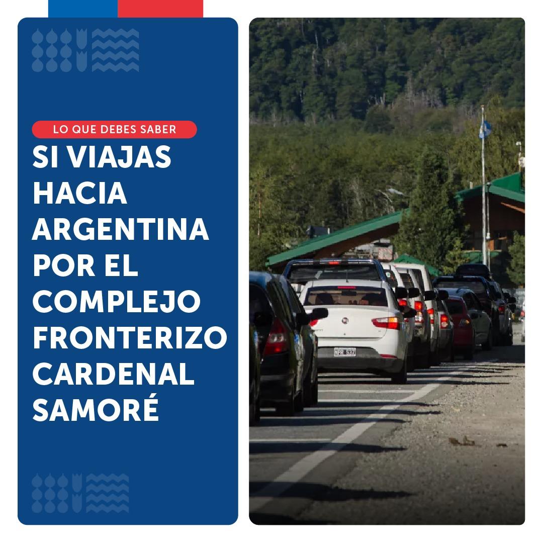 CFSamore's tweet photo. Buen día a tod@s!

Si tienes planificado transitar por @CFSamore  durante estas #FiestasPatrias, te compartimos tips para realizar los controles 📝

📍Migratorio
📍Aduanero
📍Fito zoosanitario

Planifica tu viaje❗️

@DPPOsorno @AduanaCL @UPFronterizos @sagchile @PDI_LosLagos https://t.co/ZRJZRl2sve