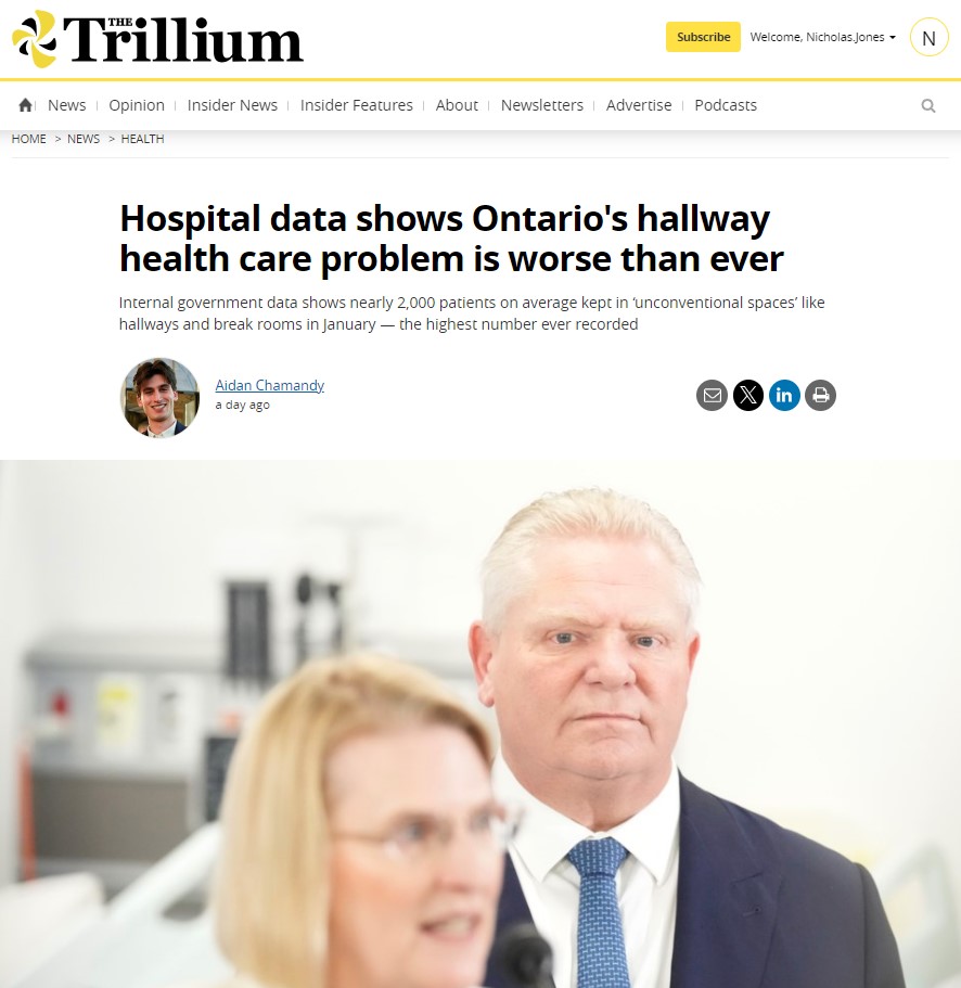 Ontario Nurses' Association tweet media
