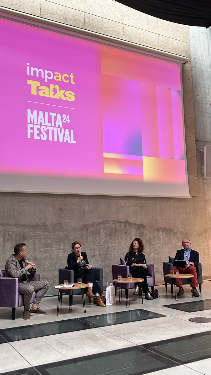 PiotrekMac's tweet photo. Dziękuję @nawacki @jmpandera @WanderingGaia @KulczykFound @ImpactCEE za zaproszenie do dyskusji o konsekwencjach zmian klimatycznych na #ImpactTalks na #MaltaFestival’24 https://t.co/UNmIIbVUqz