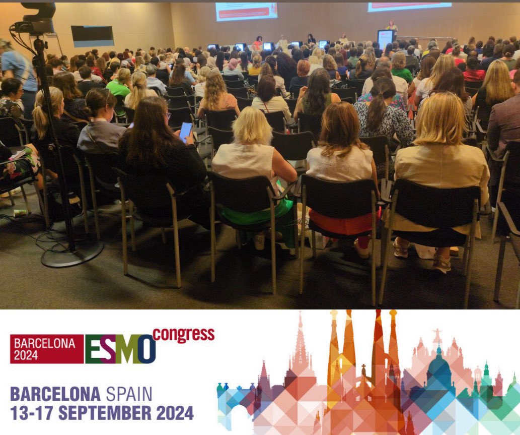 Lung Cancer Europe (@lungcancereu) on Twitter photo We’re delighted to see a huge attendance at the #AdvocacyTrack: Understanding the cancer journey meeting here at <a href="/myESMO/">ESMO - Eur. Oncology</a> Congress. Such an important topic.
#ESMO #ESMO24 #ESMO2024 #EuropeanSocietyforMedicalOncology #ESMOCongress #LungCancerEurope #LuCE #LCSM #lungcancer We’re delighted to see a huge attendance at the #AdvocacyTrack: Understanding the cancer journey meeting here at <a href="/myESMO/">ESMO - Eur. Oncology</a> Congress. Such an important topic.
#ESMO #ESMO24 #ESMO2024 #EuropeanSocietyforMedicalOncology #ESMOCongress #LungCancerEurope #LuCE #LCSM #lungcancer