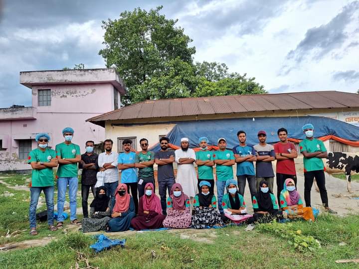 নান্দিনাতে বিডি ক্লিন পরিবারের পরিচ্ছন্নতা অভিযান