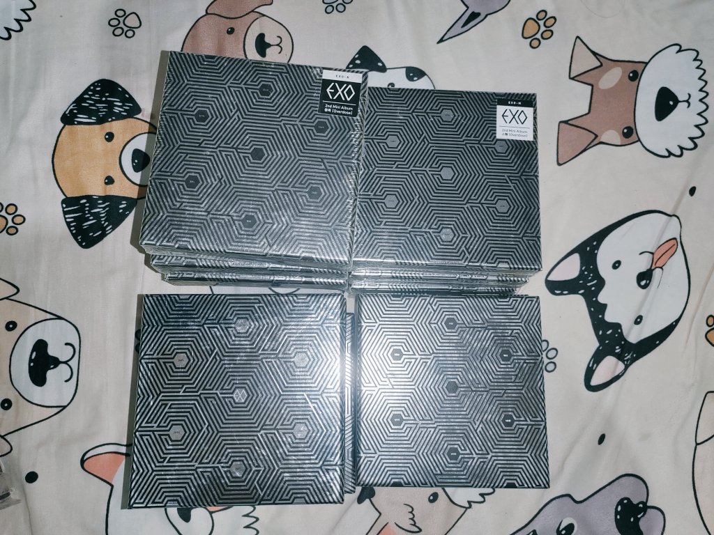EXO OVERDOSE ALBUM FOR FREE!!! 
Found these in my baul. Andon sila for a long long time na.
4 EXO K VERSION SEALED
3 EXO M VERSION SEALED
5 UNSEALED

Just comment or DM me. SF shouldered by the miner. ty

#EXO
#OVERDOSE
#FREEALBUM