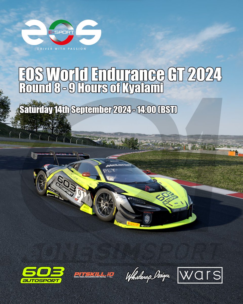 eOneSimsport's tweet photo. It's lights out and away we go!

Our first race of the weekend is underway - Geir is streaming the race live at https://t.co/Yp69fxVpvY https://t.co/7YTd8380by