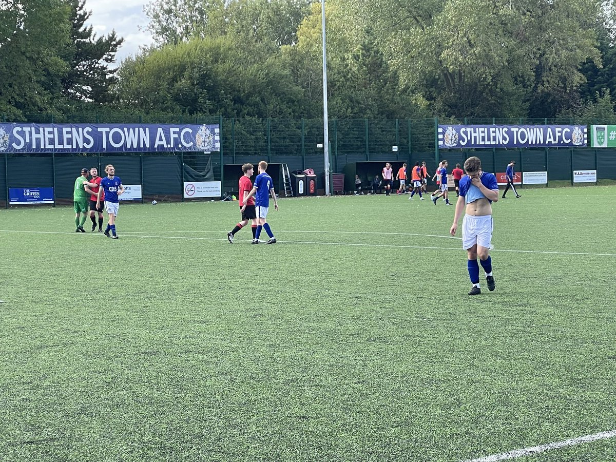 sthelenstownfc's tweet photo. 5-0 win for the U23s to stay top of the league 💙 #TownTeam https://t.co/elibyiuLL8