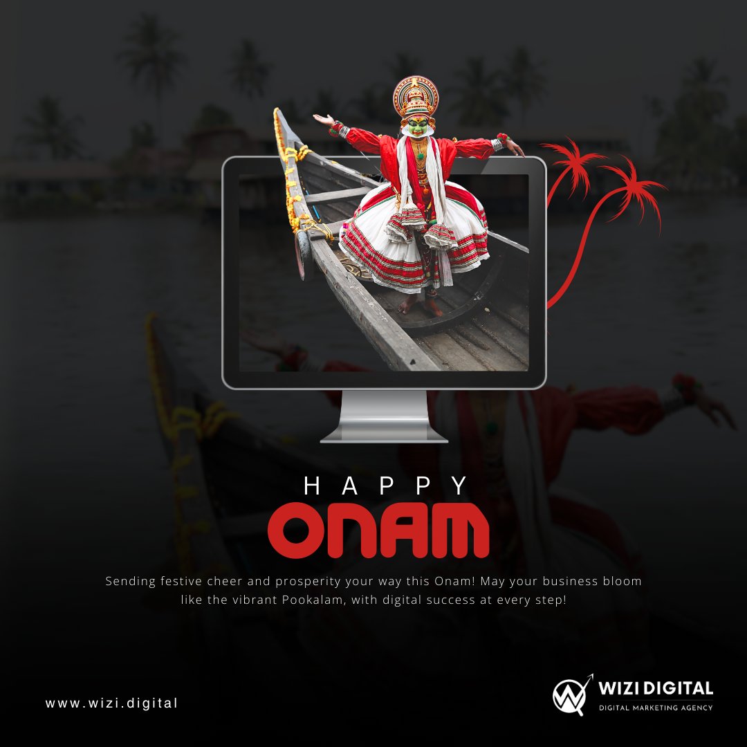 WiziLtd's tweet image. From everyone at Wizi Technology Services Pvt Ltd, Happy Onam! 🌸 

#wizidigital #wizitechnology #seo #digitalmarketing #webdesign #webdevelopment #websitedevelopment #onam #happyonam #onam2024 #onamcelebrations #onamfestival