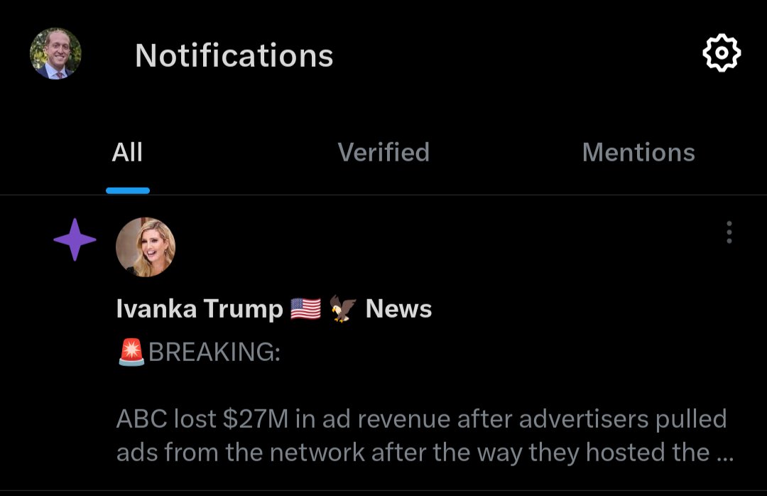 MarantoFMaranto's tweet photo. @elonmusk @X why would posts that have been verified false by @CommunityNotes show up in AI-generated notifications? https://t.co/Ir5Q8mIldS