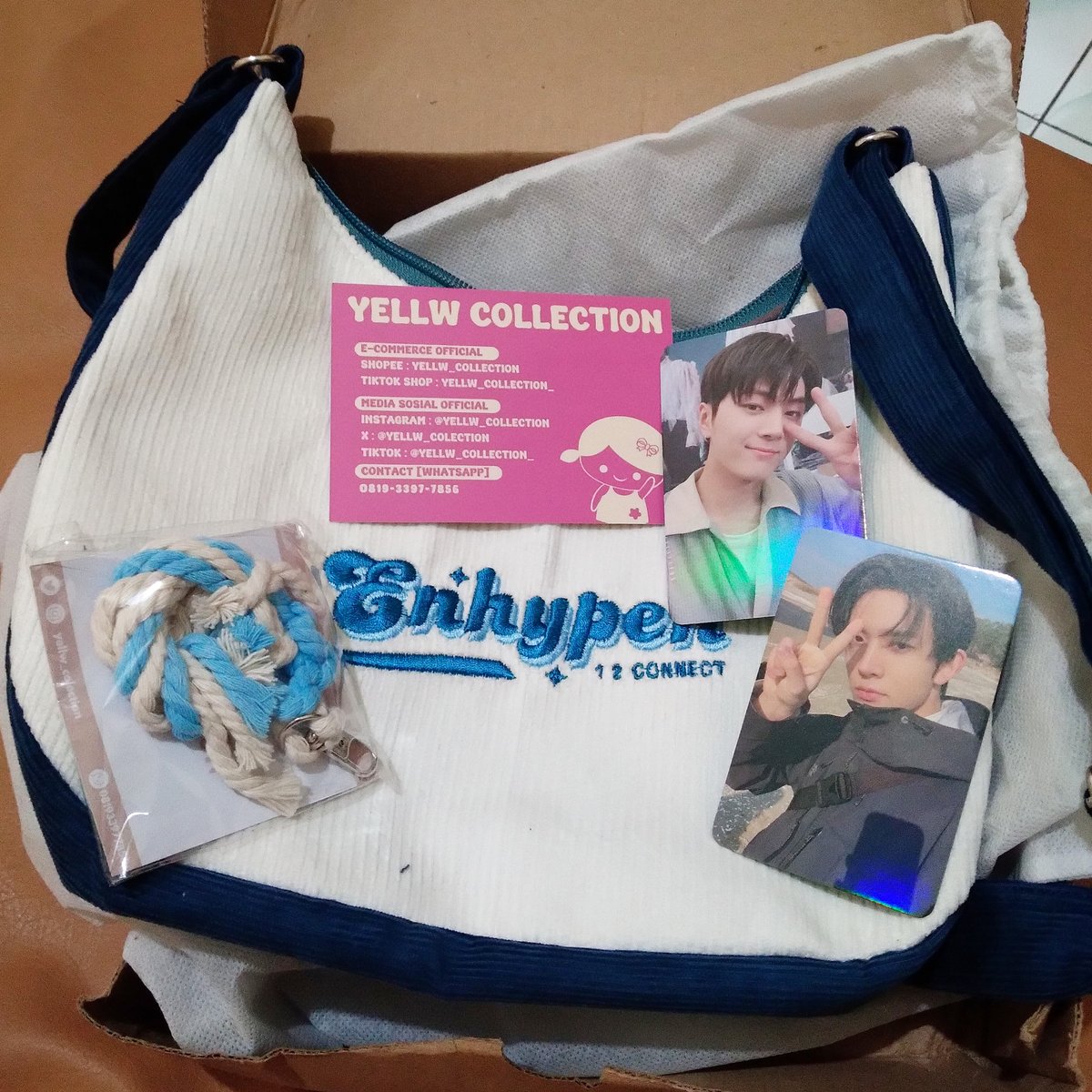 thank u <a href="/yellw_colection/">Yellow Collection ✿</a> tasnya udah sampe super duper lucuu 🥰