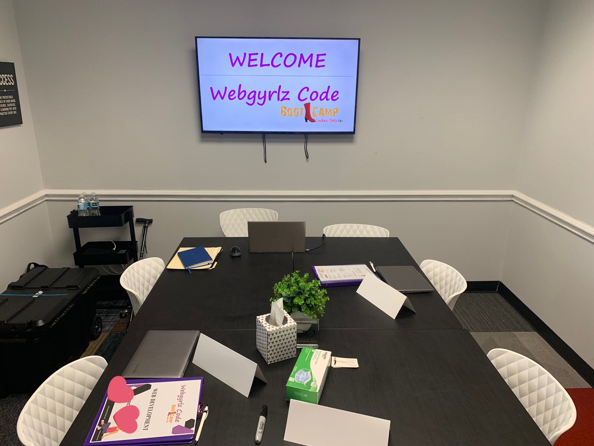 Webgyrlz Code (@webgyrlzcode) on Twitter photo Ladies-Only Web Development Boot Camp today in Columbia, SC. Excited to welcome our students 😃 Thank you to the #MidlandsGives donors who made it possible 🫶🏼 <a href="/CCCFtweets/">Central Carolina Community Foundation</a> Ladies-Only Web Development Boot Camp today in Columbia, SC. Excited to welcome our students 😃 Thank you to the #MidlandsGives donors who made it possible 🫶🏼 <a href="/CCCFtweets/">Central Carolina Community Foundation</a>