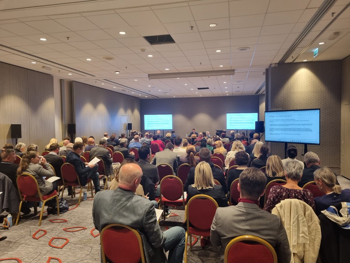 MatthiasRN's tweet photo. Heureux d'avoir pu, hier, contribuer à la formation budgétaire des conseillers régionaux et départementaux du #RN.
Merci à @TdlTocnaye et @BourlieuxJimmy pour l'organisation de ces journées de formation par l'#IFOREL ! https://t.co/Wqy6B2svht