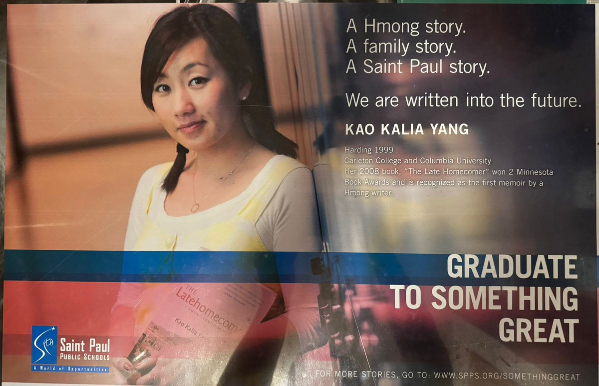 Kao Kalia Yang (@kaokaliayang) on Twitter photo On 9/17, I return to <a href="/SPPS_News/">Saint Paul Public Schools</a> to launch The Diamond Explorer at Battle Creek Middle School. I wrote this book for the children who push the boundaries of what the adults in their lives know so love can stretch into the places we fear. <a href="/DuttonBooks/">Dutton Books</a>
yahoo.com/news/author-ka… On 9/17, I return to <a href="/SPPS_News/">Saint Paul Public Schools</a> to launch The Diamond Explorer at Battle Creek Middle School. I wrote this book for the children who push the boundaries of what the adults in their lives know so love can stretch into the places we fear. <a href="/DuttonBooks/">Dutton Books</a>
yahoo.com/news/author-ka…