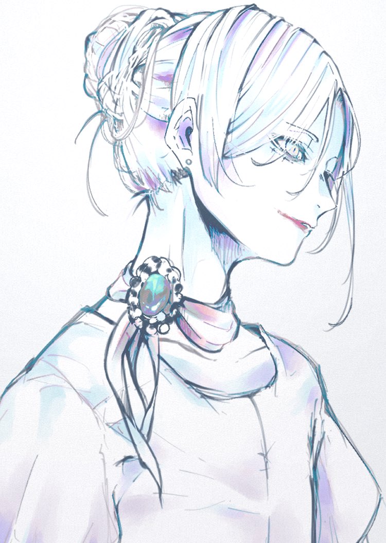 ammyitk_'s tweet photo. 綺麗な人を描きたくて。 https://t.co/iuQacvWXos