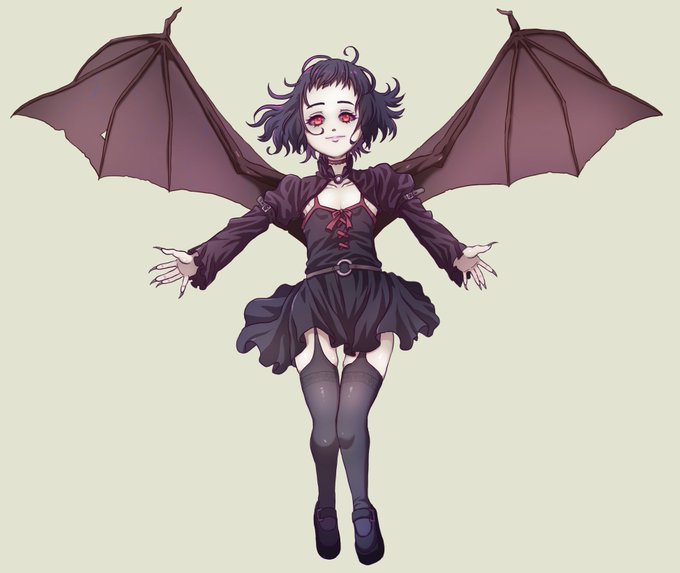 #サムライヴァンキッシュ
敵のヴァンパイア少女できた!
グロテスクな存在にしたいです 