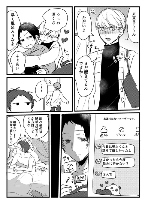 共犯ED後同棲〜の主足 