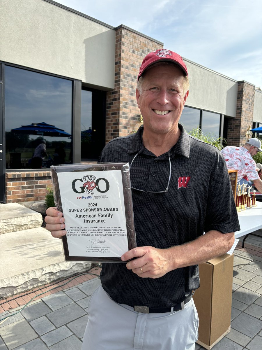 Another successful GBO in the books, thank you AmFam for the continuous support! ⛳️

 <a href="/amfam/">American Family Insurance</a> <a href="/dkellymadison/">Dan Kelly</a>