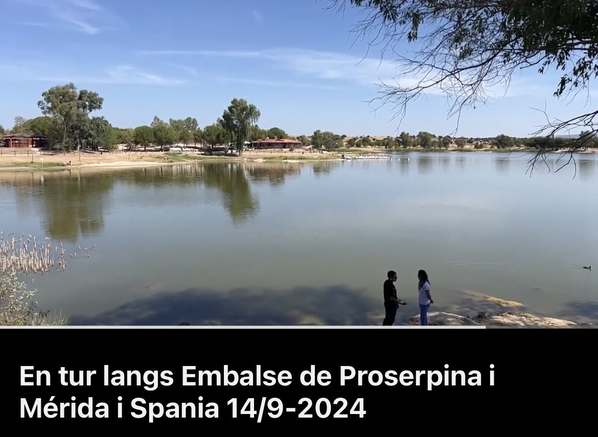 En tur langs Embalse de Proserpina i Mérida i Spania 14/9-2024 youtu.be/BHLRYl6wm3Q?si…