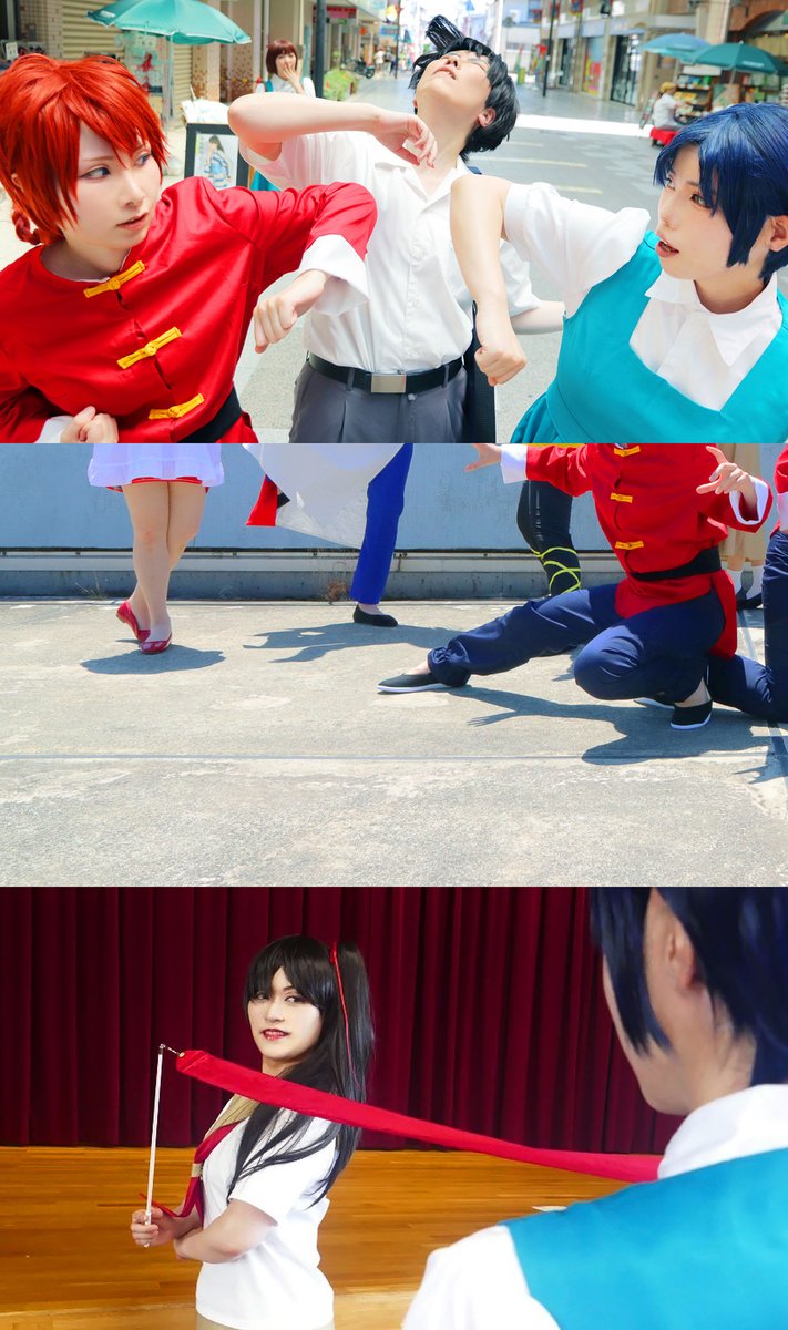 pilot_blue_025's tweet photo. ⚠コスプレ cosplay
らんま1/2 風林館高校編

女らんま楽しかった～！🪣✨
タップで写真いっぱい https://t.co/sWwrGvQXdL
