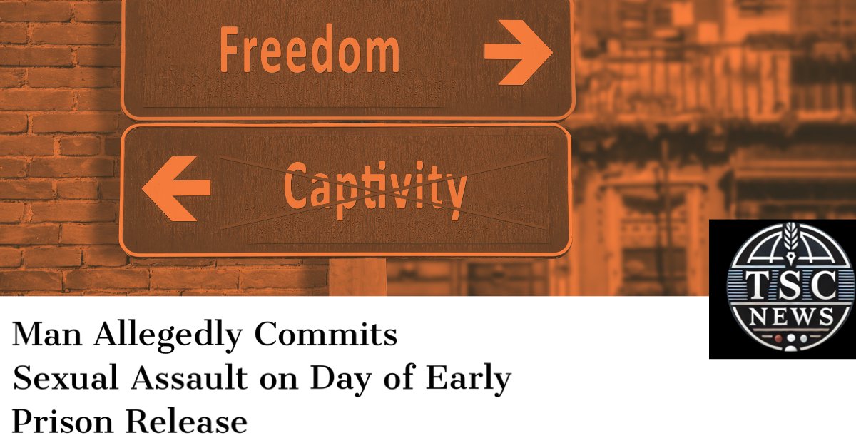 currentsentinel's tweet image. Man Allegedly Commits Sexual Assault on Day of Early Prison Release 

A man has been charged with sexual assault after allegedly reoffending on the same day he was released from prison.

 #PrisonRelease #CrimeNews 

tscnewschannel.com/2024/09/14/man…