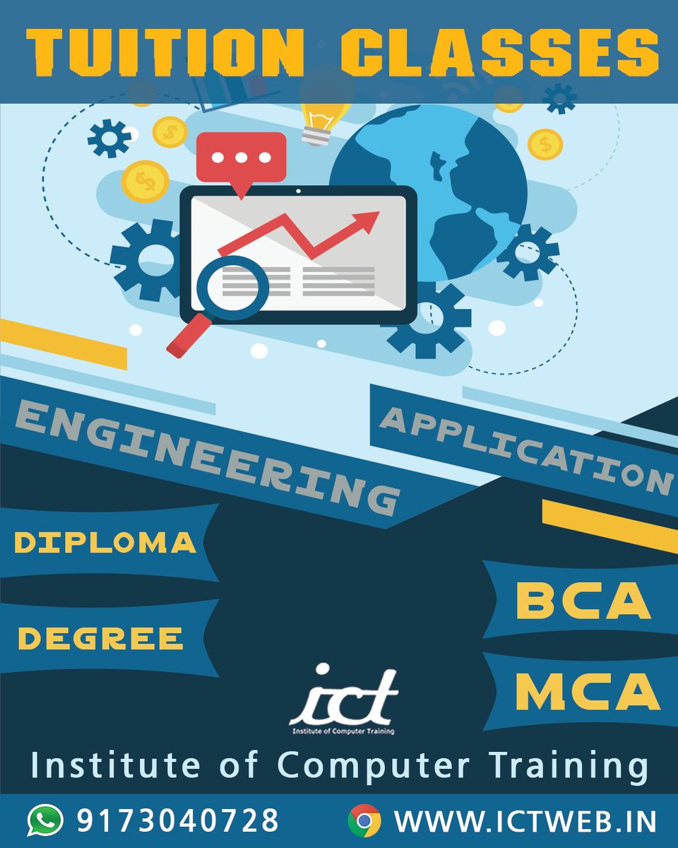 ict_bopal's tweet image. BCA Tuition and Coaching Classes in South Bopal Ahmedabad  - ICT #bachelorofcomputerapplications #computerscience #instagram #ict_ahmedabad #diploma #HTML #CSS #jquery #programming #bca #computer #mca #bopal #southbopal #shela #shilaj #Ahmedabad  #Gujarat #India #admissions