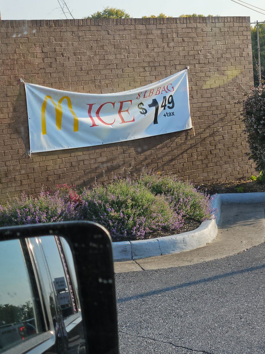 ambienislife's tweet photo. Wow, you really CAN get just about anything you want @McDonalds 

#kerningfail #mouseburgers https://t.co/BYKryqRp1Y