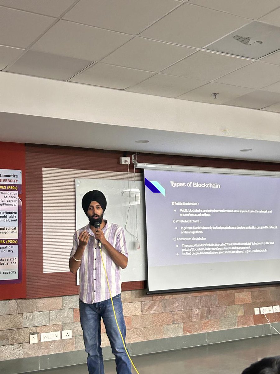 shashwat7219's tweet photo. Huge thanks to @Alephium &amp; @simarpreet_019 for an insightful session on Web3, blockchain, and scalability at the GDG Orientation @ DTU! 🚀
Excited about the future of decentralized tech &amp; the impact it will have on digital ecosystems.
#Web3 #Blockchain #Alephium #Innovation #Tech https://t.co/Mx0piHRxuz
