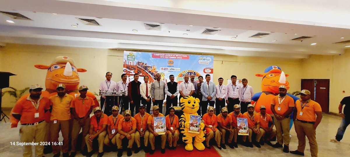 IndianOil launches #XtraDhamaka sales campaign in partnership with Nicco Park.Customers buying branded fuels of IndianOil can enjoy 50% discount in entry ticket &amp; packages at Nicco Park. The campaign was launched by Sri LKS Chauhan, ED&amp;SH,WBSO along with stakeholders of IndianOil