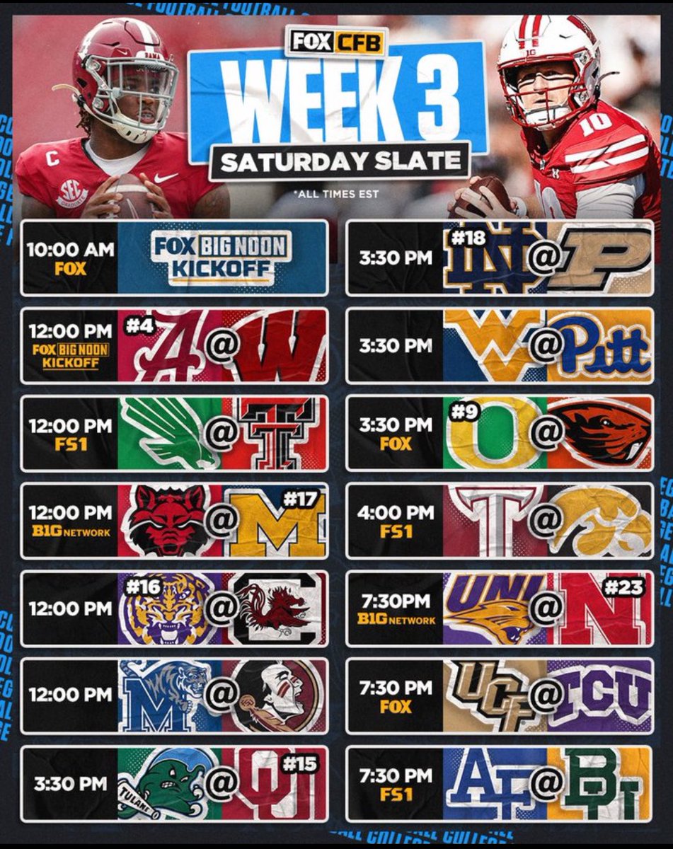 MoneyLineGo's tweet image. STACKED CFB SLATE ‼️

What’s your lock of the day?

#FoxCFB