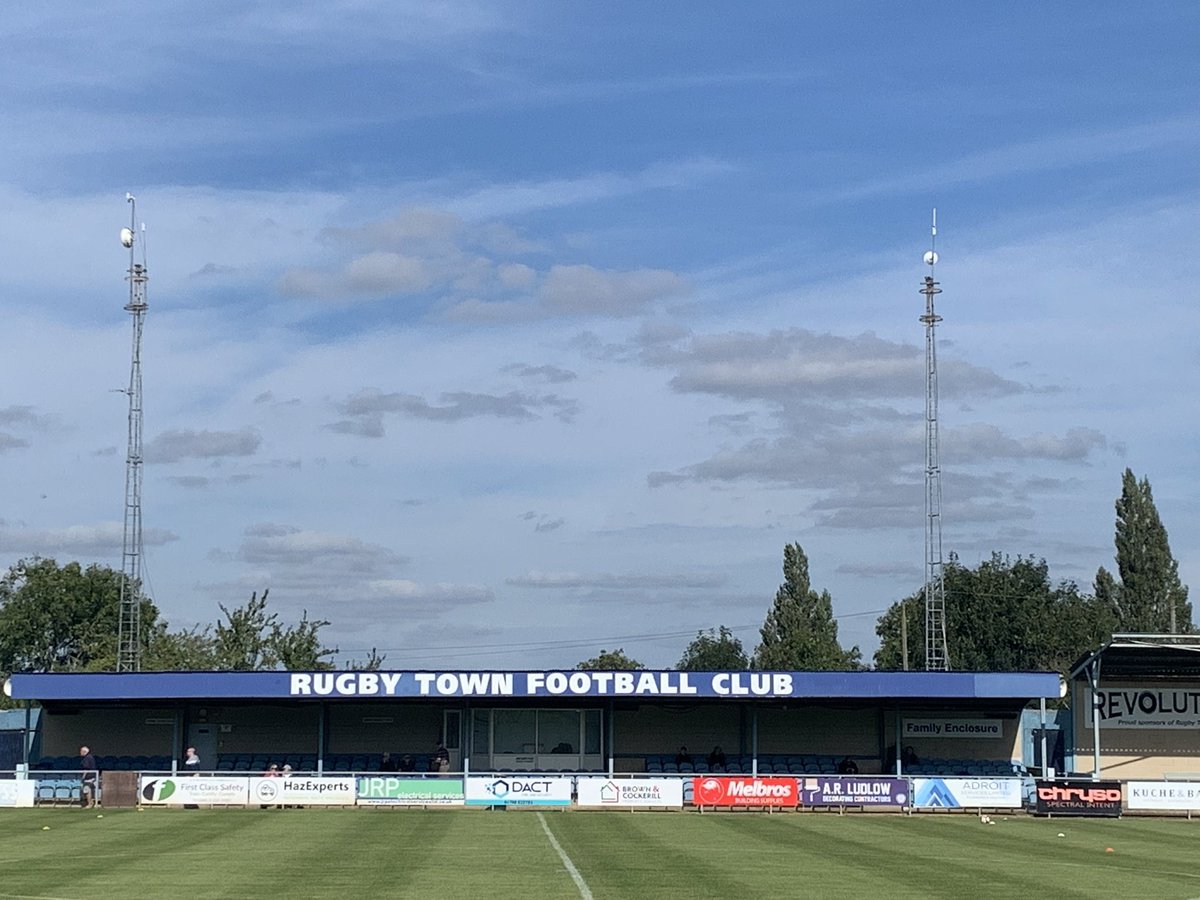 planetdaj's tweet photo. Today it’s 2QR @EmiratesFACup @MyRoadtoWembley and I’m at @RugbyTown_FC @Hednesford_Town … and here we go!! https://t.co/aF9FpVa93T