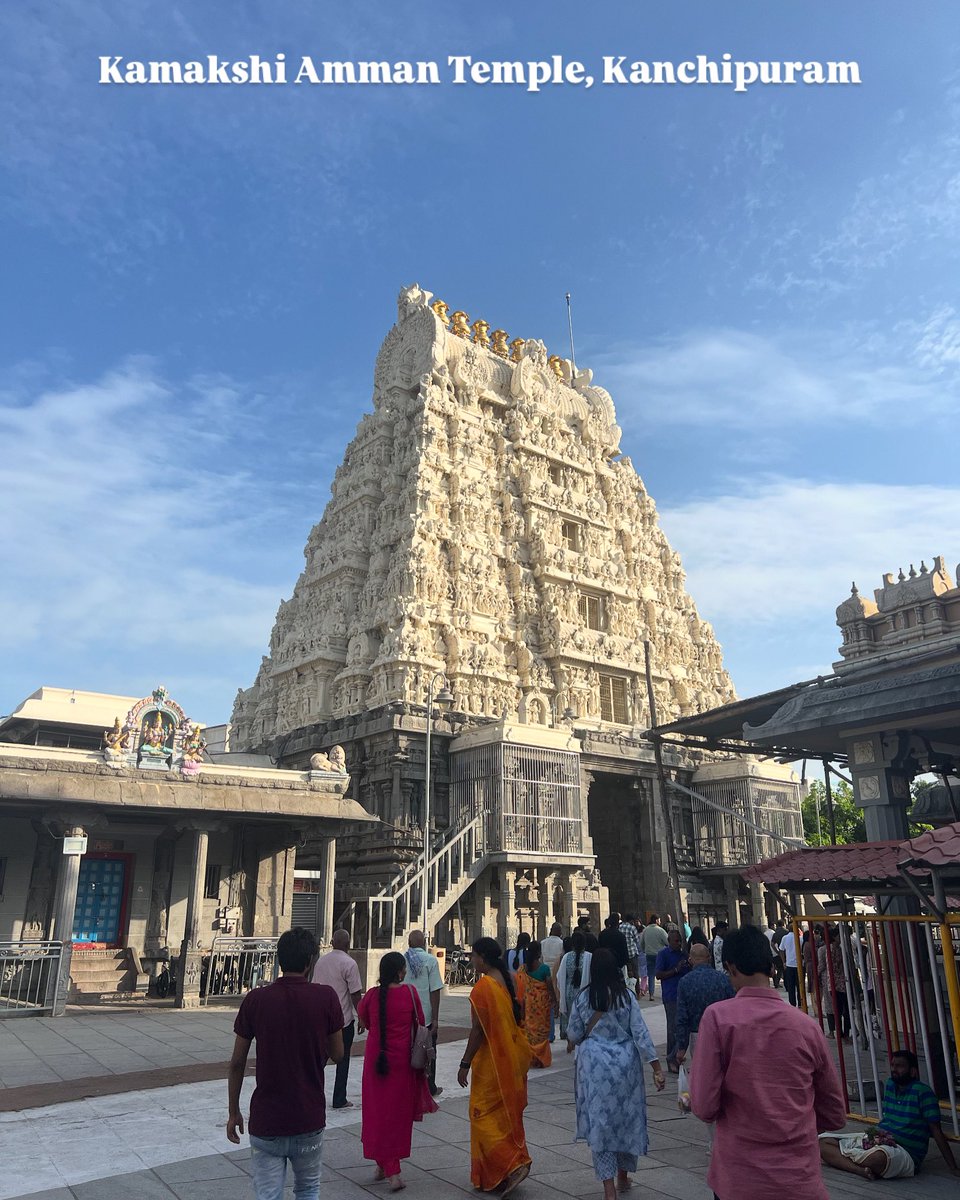 SrinagarGirl's tweet image. Kamakshi Amman Temple, Kanchipuram 
#TemplesOfTamilNadu