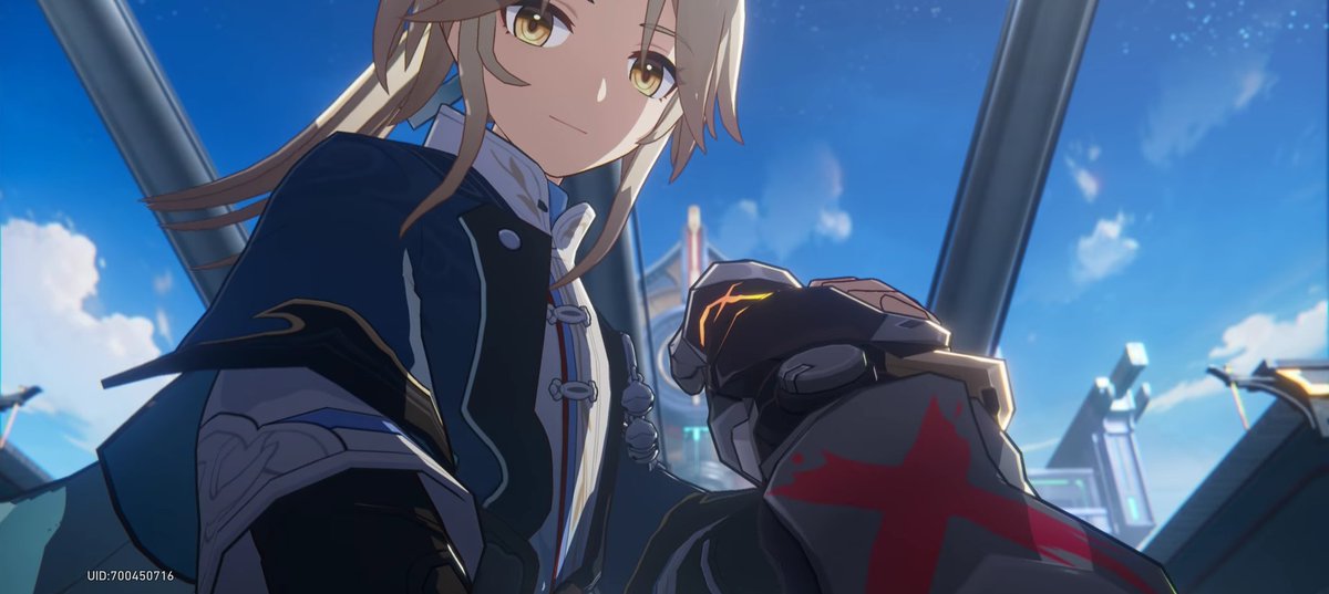 Yanqingice's tweet photo. How someone can hate baby Yanqing😭 Look how he helped Luka up and saying winning or losing doesnt matter.
He is being sweet heart here I love Yanqing so much🩵🩵🩵😭😭😭
#HonkaiStarRailTH #yanqing #honkaiyanqing https://t.co/9Smdm3zaxv