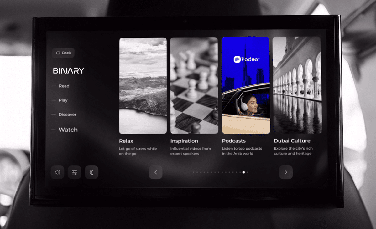 RedTech_News's tweet photo. .@getpodeo, the leading podcast platform in the MENA region, has launched an exclusive distribution channel in partnership with Binary Media, a passenger experience platform that reaches millions of taxi passengers across the UAE. #audio #podcasts
https://t.co/tOLVne5iFi https://t.co/weAfUQCpKC