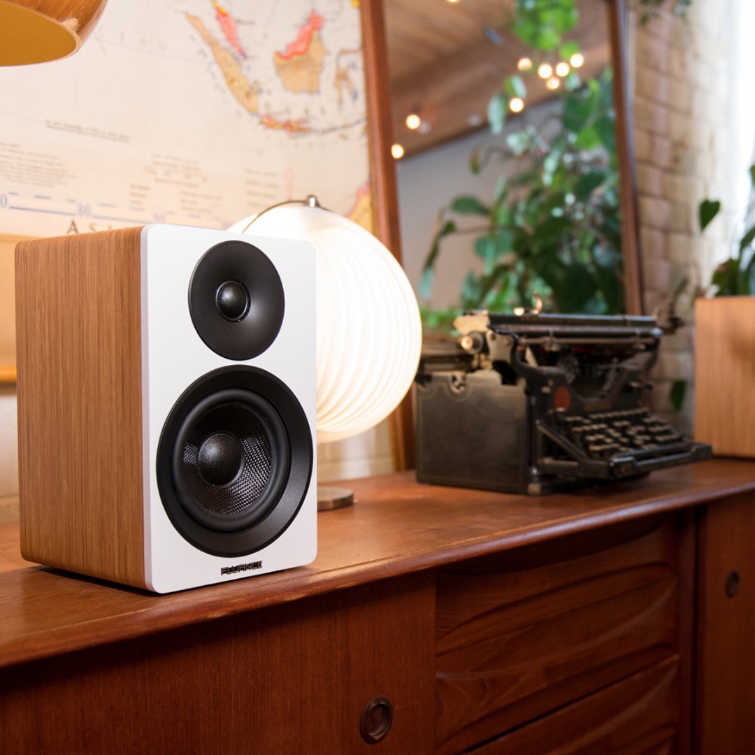 Fluance's tweet image. Picture this: You’re home after a long day, your favourite album plays, and your Ai61 Speakers fill the room with incredible sound. Ready for the upgrade? Discover more at fluance.com 
What's your first song choice? 🎵 #FluanceAudio  #UpgradeYourSound #myfluance