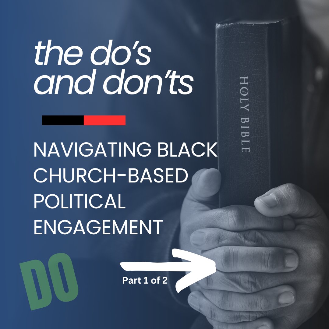 williamsskinner's tweet photo. Black clergy, your role in advancing justice is critical. But knowing what’s allowed and what’s not is key to staying impactful and compliant. Swipe through to learn how your church can empower the community while keeping within the rules.
#FaithLeaders #PollChaplain #Peacekeeper https://t.co/tJLjUuQHMK
