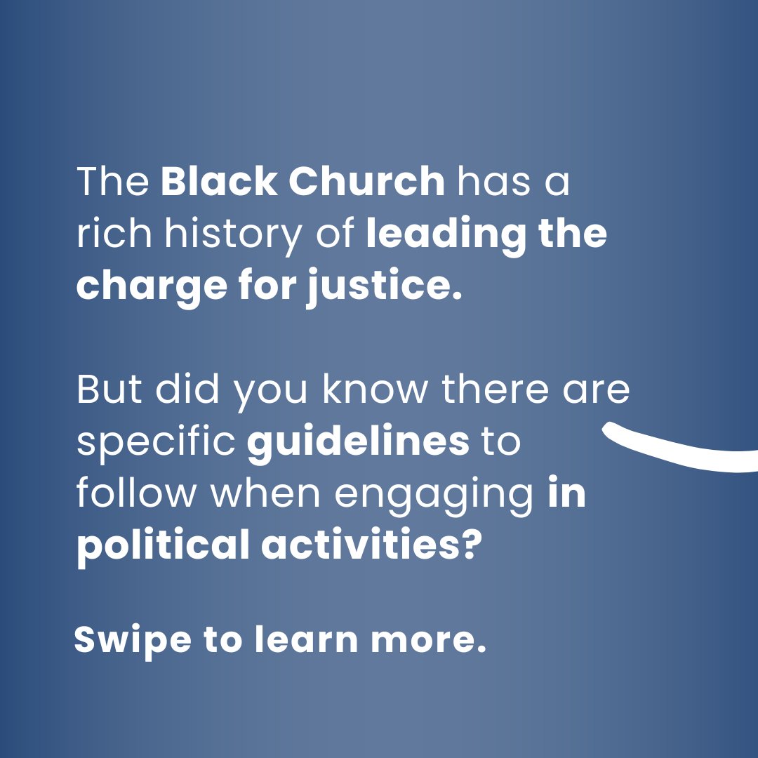 williamsskinner's tweet photo. Black clergy, your role in advancing justice is critical. But knowing what’s allowed and what’s not is key to staying impactful and compliant. Swipe through to learn how your church can empower the community while keeping within the rules.
#FaithLeaders #PollChaplain #Peacekeeper https://t.co/tJLjUuQHMK