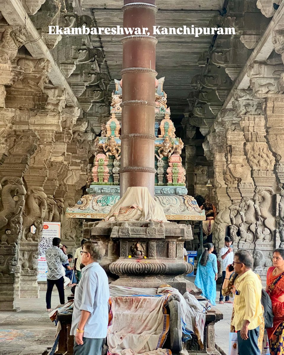 SrinagarGirl's tweet image. Ekambareshwar Temple, Kanchipuram 
#TemplesOfTamilNadu