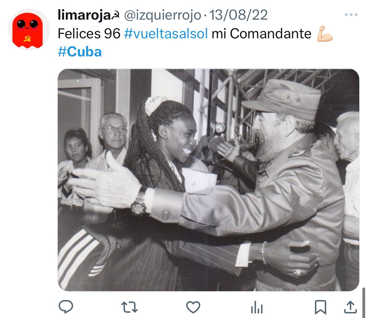 GabrielDeledda's tweet photo. "Dictador es dictador menos Fidel" 🤡 https://t.co/GLEAqYs3lJ