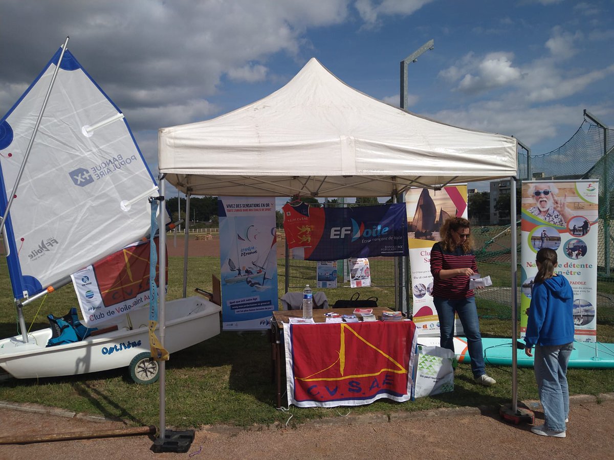 CvsaeOrg's tweet image. Le Cvsae est présent à la Saint-Aubinoise pour vous informer, il reste des places dans les divers groupes.