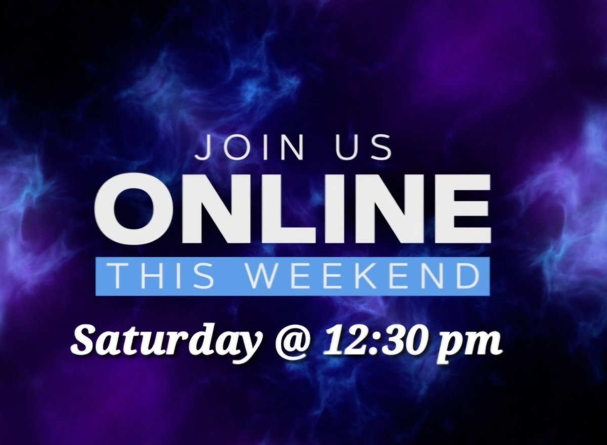 Plug🔌in from the most comfortable seat in your home 🛋. Join us for virtual service 💻📱 TODAY at 12:30pm!

IJ Fellowship's Meeting Room:
us06web.zoom.us/j/7527597498?p…

Meeting ID: 752 759 7498
Passcode: 349184

One tap mobile:
+12532050468,,7527597498# US

+12532158782,,7527597498#
