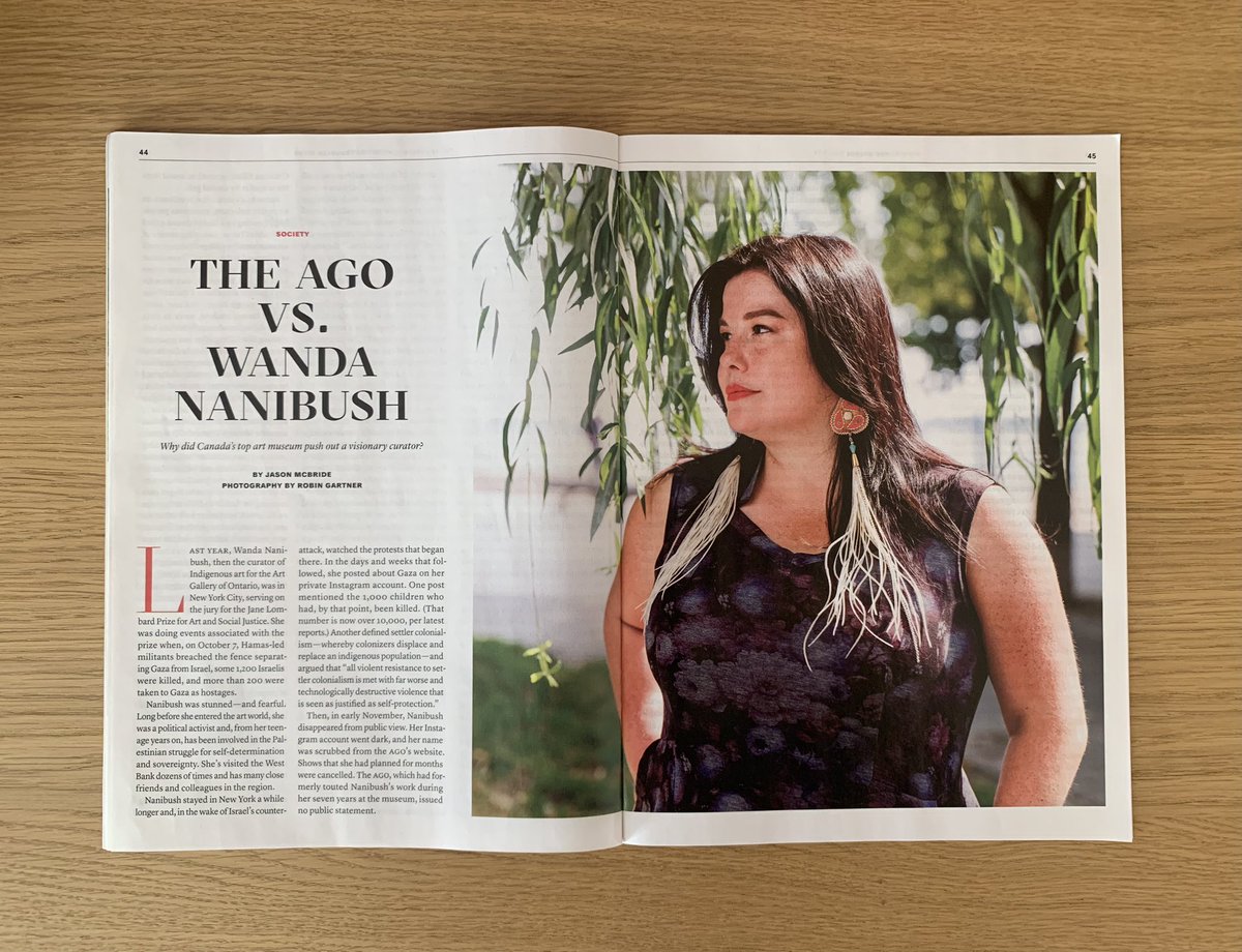 Filipa Pajevic (@filipouris) on Twitter photo The November issue of <a href="/thewalrus/">The Walrus</a> is full of poignant (and pertinent!) stories, including this fine piece by <a href="/jasonmcbride68/">Jason McBride</a> about the exceptional Wanda Nanibush. On newsstands shortly. The November issue of <a href="/thewalrus/">The Walrus</a> is full of poignant (and pertinent!) stories, including this fine piece by <a href="/jasonmcbride68/">Jason McBride</a> about the exceptional Wanda Nanibush. On newsstands shortly.
